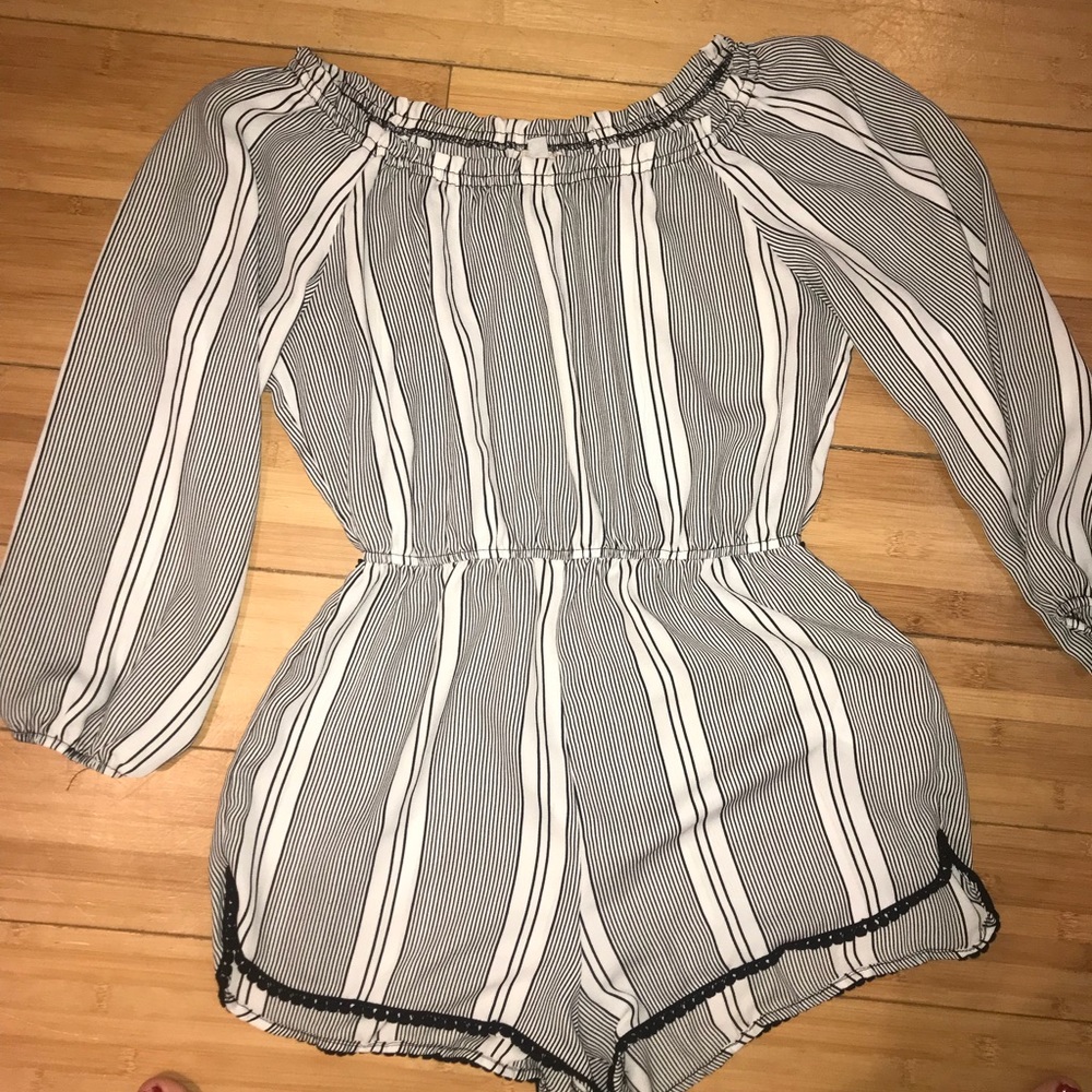 Off the shoulder urban outfitters romper